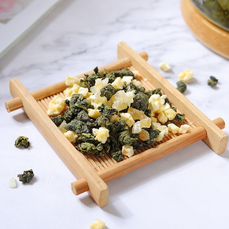 Private label Sweet Honey Peach Fruits tea Mixed Hibiscus apple chrysanthemum Blended Fruit Flower Tea