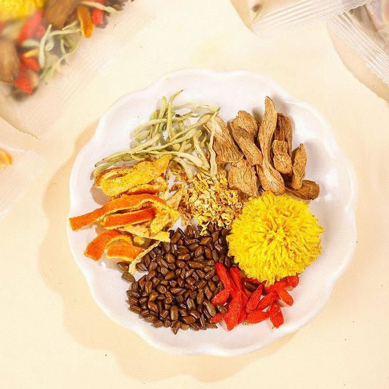 Dandelion Wolfberry Blended Health Tea Bulk Packaged Slimming Tea Bag Special Flower Tea