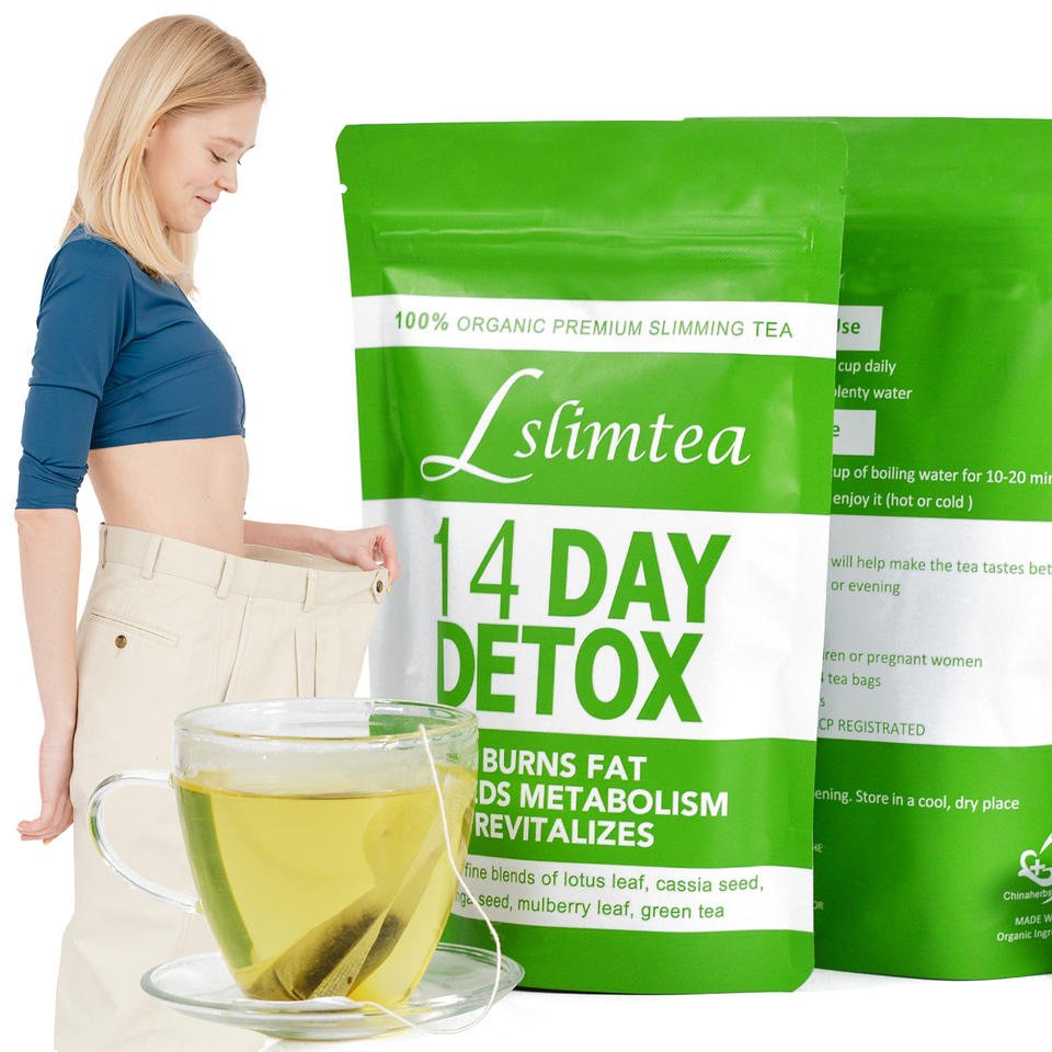 Global Hot Selling Private Label 14 Day slimming flat tummy tea weight loss Detox Slim tea