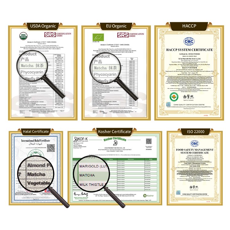 OEM Tin Can Private Label Organic Ceremonial Grade Matcha Green Tea Powder