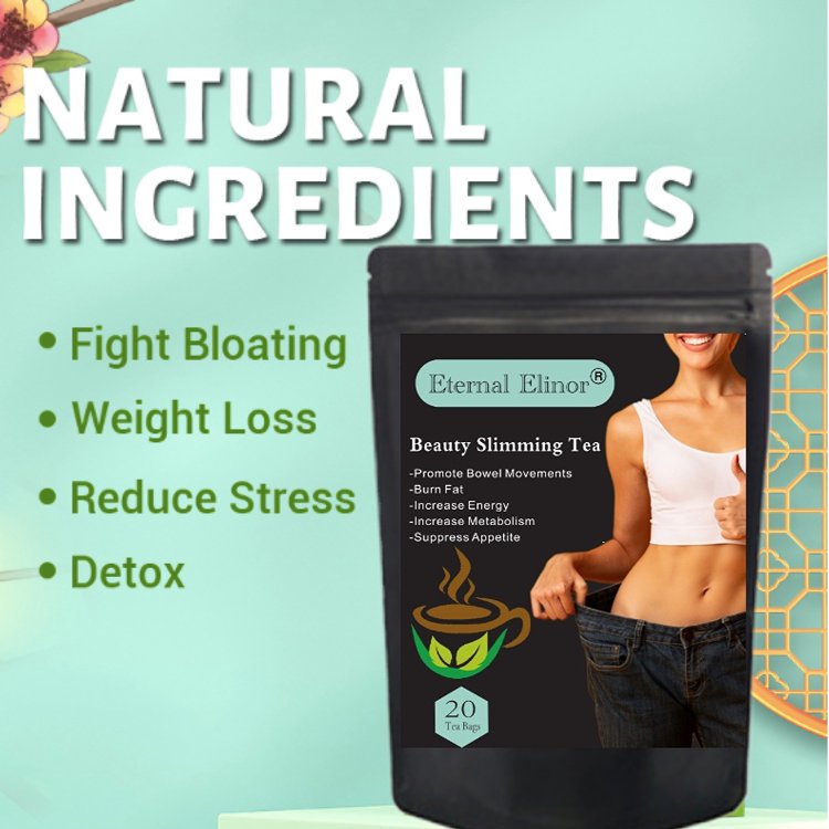 Private label service own brand low moq fat removal flat belly tea without weight loss