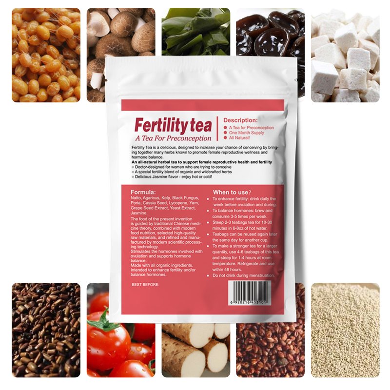 female fertility tea pregnancy womb toxins women fertility teabag warm womb detox teabags
