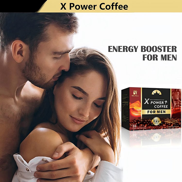 china hot sell x-power man and women happy sexual performance potential improvement men coffee
