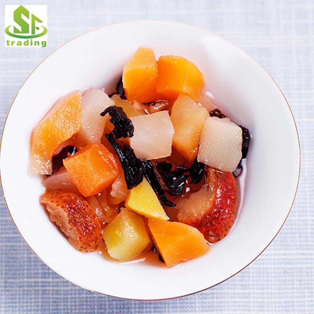 Popular Selling Blend Flavor Fruit Tea With Dried Flowers And Fruits Free Sample Fruit Tea