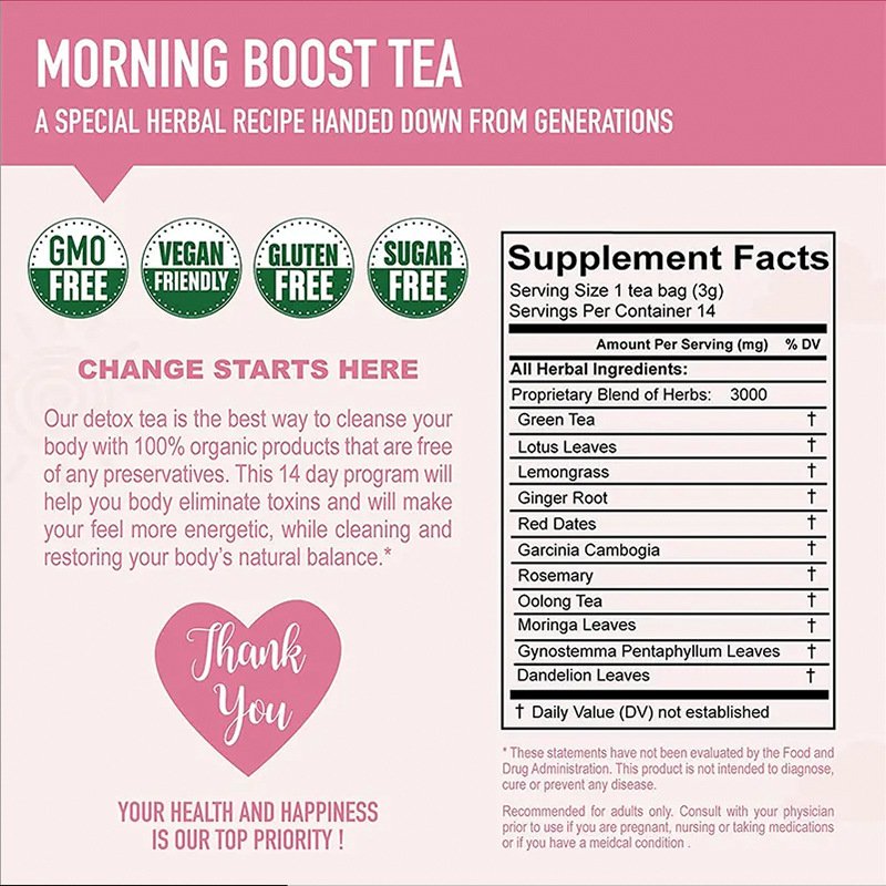 Organic best slimming tea wholesales price for belly slim tea fast effect