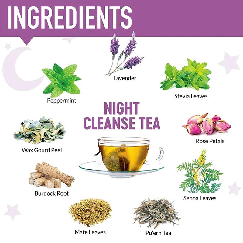 Organic best slimming tea wholesales price for belly slim tea fast effect