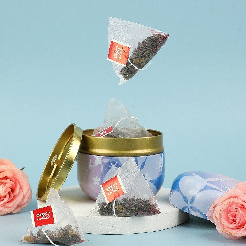 Honey Peach Oolong Small can tea single packaging Chinese beauty tea multiple flavors printed logo Gifts for friends