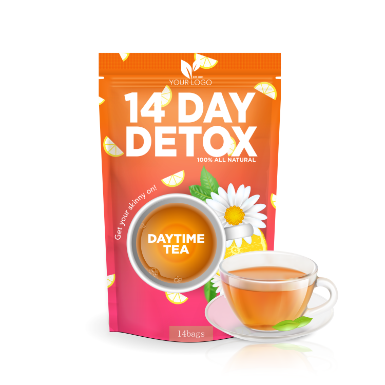 100% Natural Herbs Colon Detox Tea OEM Colon Cleanse Tea Private Label