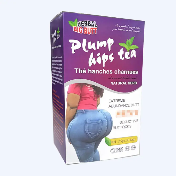 Private label buttocks enhancement tea bags buttocks firming tea bags