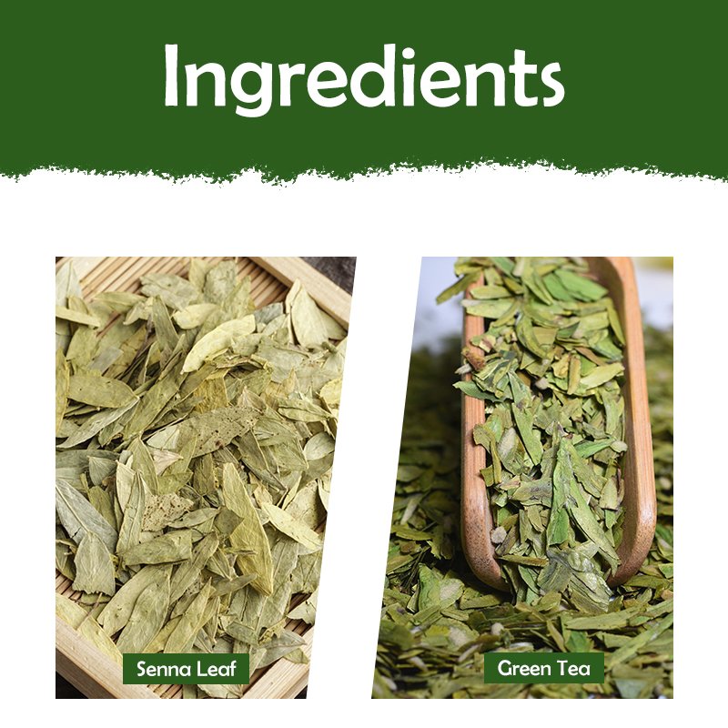 Herbal Weight Loss Tea Dried Powerful Senna Leaf Organic Detox Tea Weightless Tea