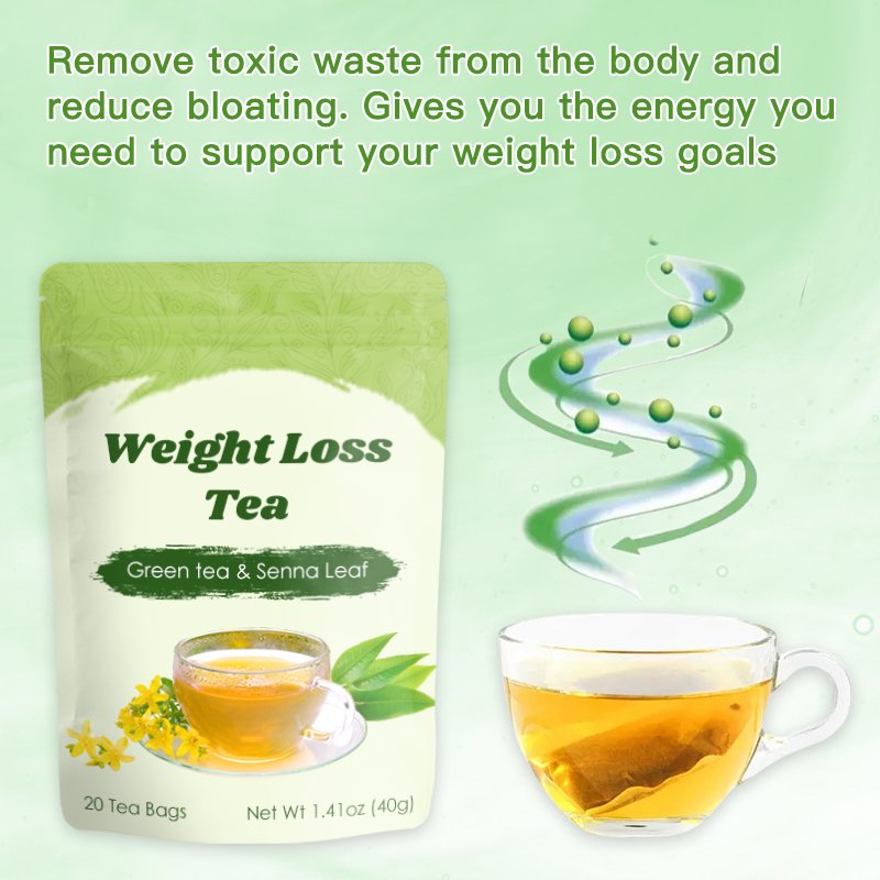Herbal Weight Loss Tea Dried Powerful Senna Leaf Organic Detox Tea Weightless Tea
