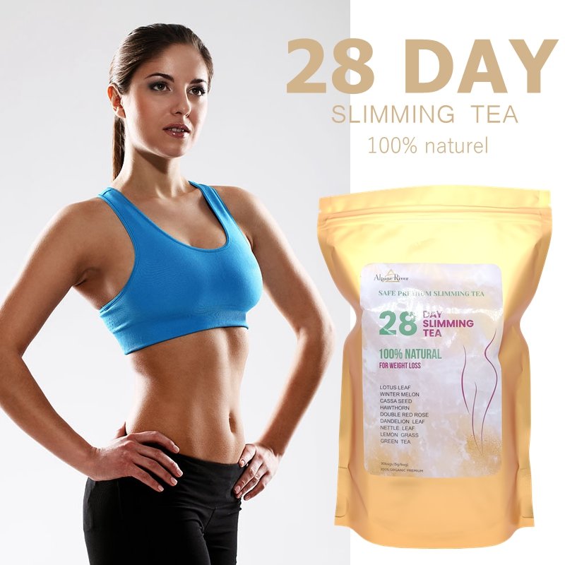 28 days Detox burn fat Boost metabolism Cleanse Detoxify abdomen slimming tea weight loss
