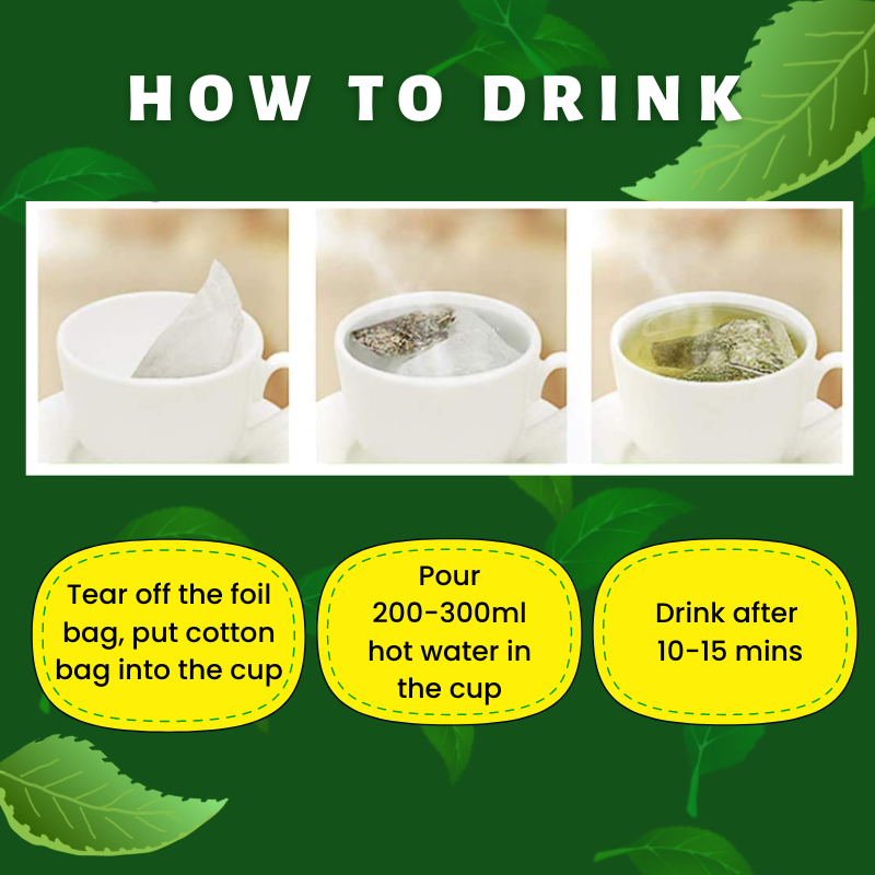 OEM private label 14 days detox tea