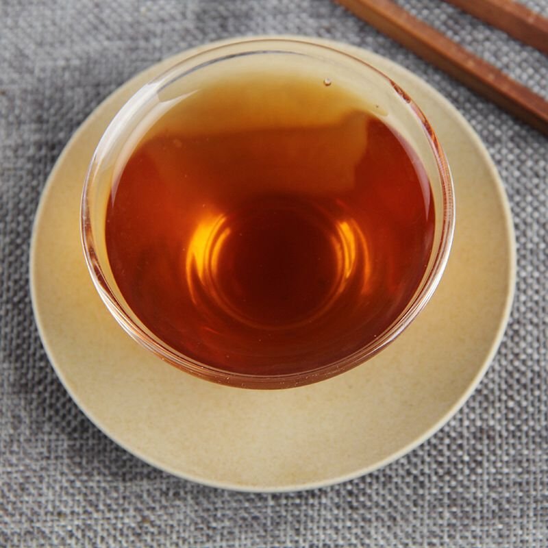 100g Chinese Yunnan Fermented Old Mini Pu-erh Cake Ripe Tea Cooked Tea Cake