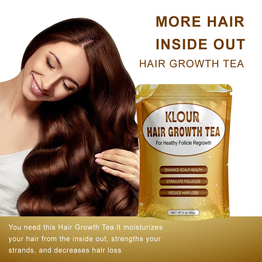 Private Label caffeine-free natural herbal tea for hair growth