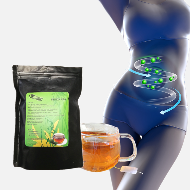 Eternal Elinor hot seller true beauty slimming tea 100% work loss weight fast detox tea dubai
