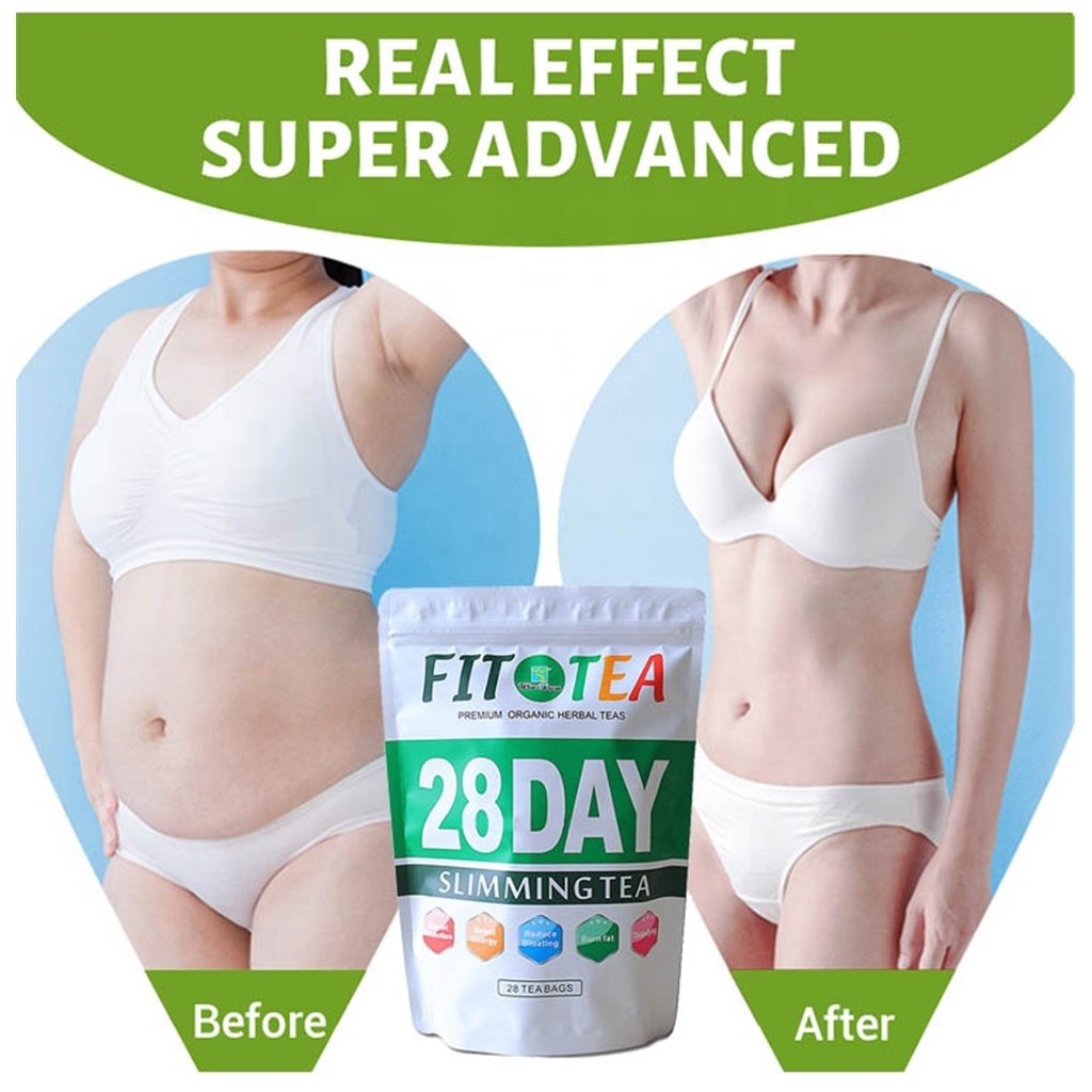 Slim 28 days fit diet sliming tea Burn tummy tea detox weight loss natural tea belly fat burn