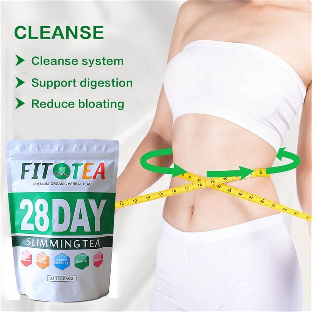 Slim 28 days fit diet sliming tea Burn tummy tea detox weight loss natural tea belly fat burn