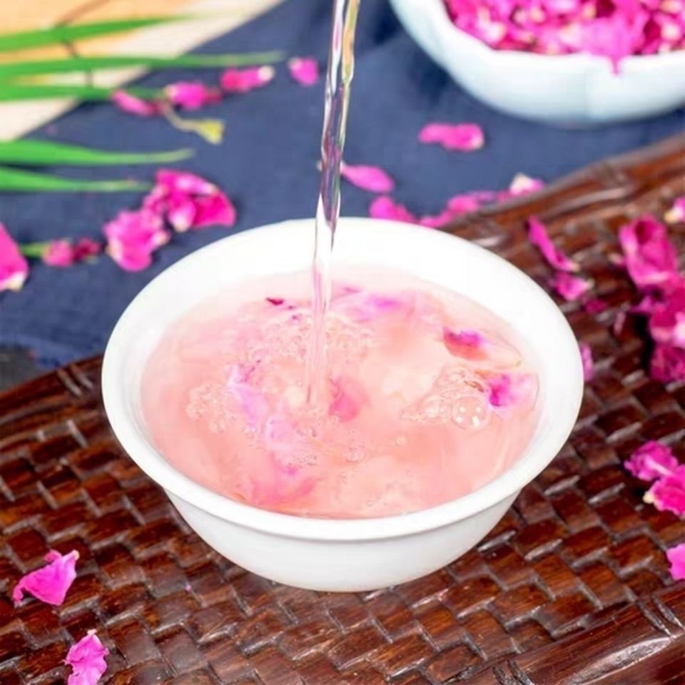 Wholesales dried flower tea rose petal 100% natural customize packing customize logo good quality herbs