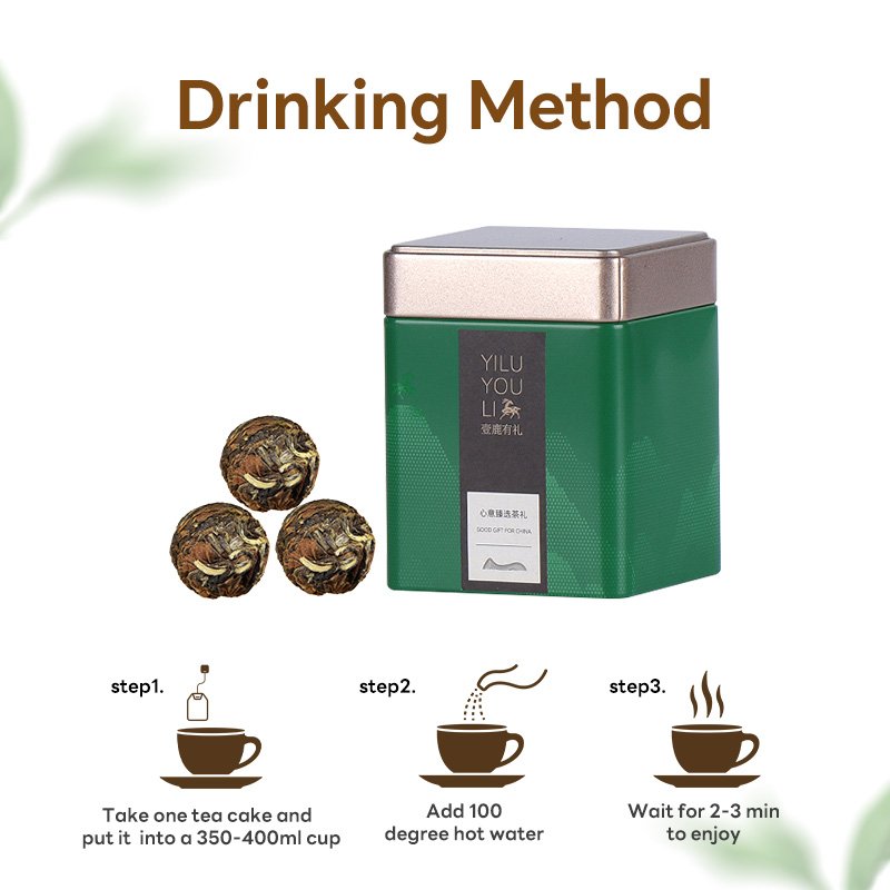 10 Years flat tummy products gift packaging tea food and beverage healthcare supplements gift packaging for tea