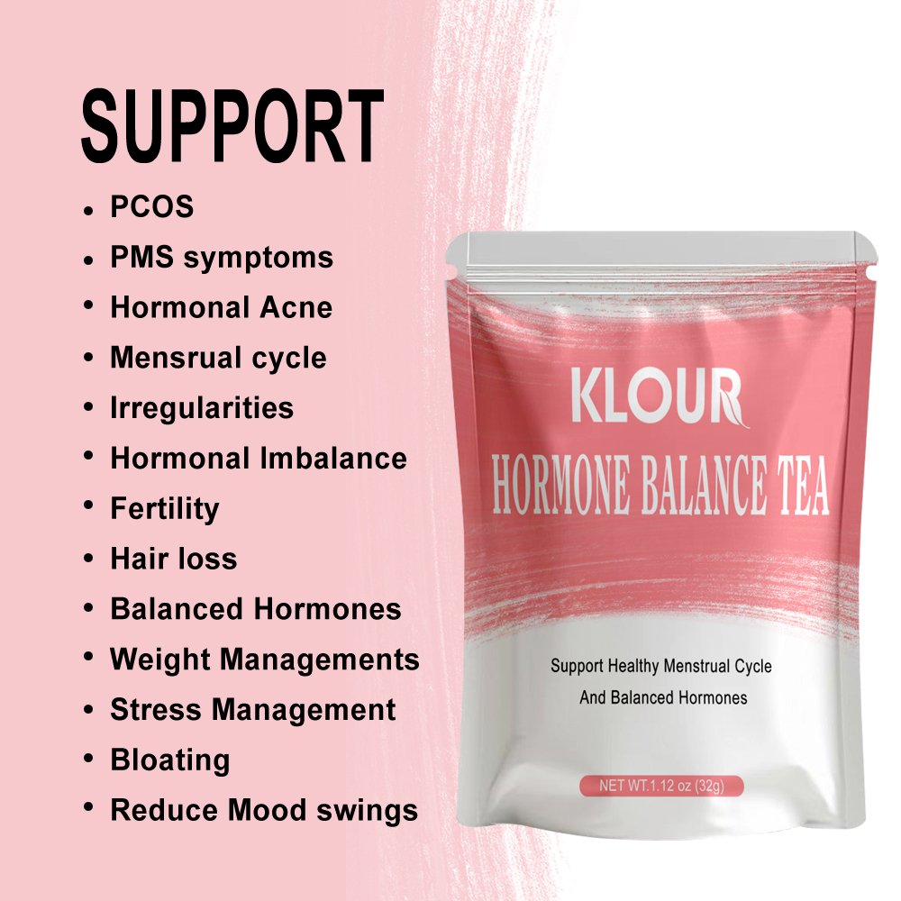 Organic PCOS hormone balancing tea tailored for women