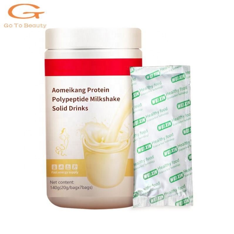 Gotobeauty OEM S Private label Milk protein milkshake tea powder meal replacement shakes