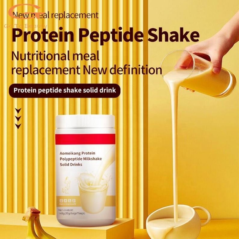 Gotobeauty OEM S Private label Milk protein milkshake tea powder meal replacement shakes