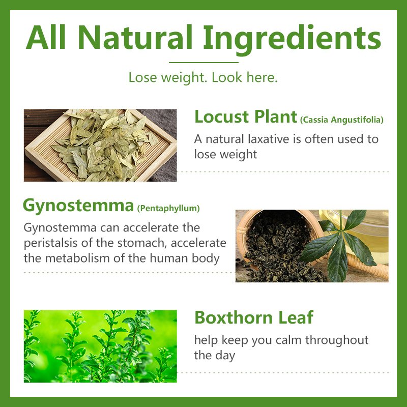 Private Label Senna Leaf Skinny Weight Loss Tea Flat Tummy Tea the minceur 28 Day Detox Tea
