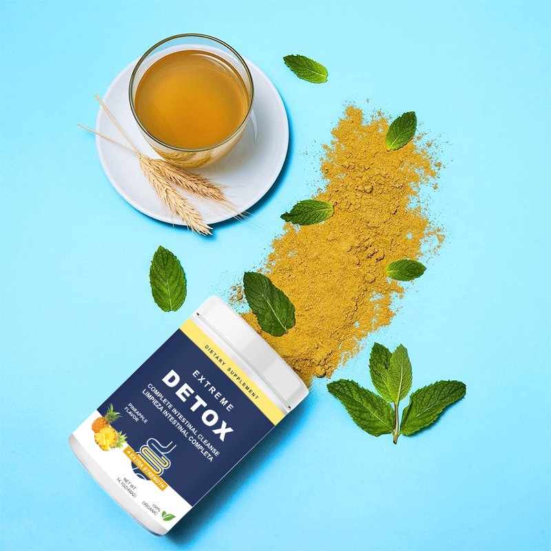 OEM weight management suppressive appetite juce drink powder pineapple flavor Extreme Detox Powder