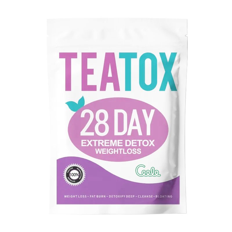 Factory Supply Wholesale 28 Days Flat Tummy Herbal Diet Weight Loss Slimming Tea For Flat Stomach