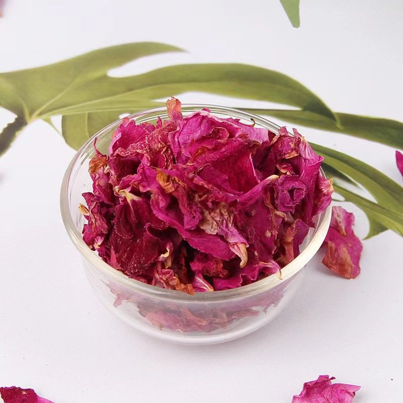 food grade red rose petal for foods Edible rose petals for tea foods