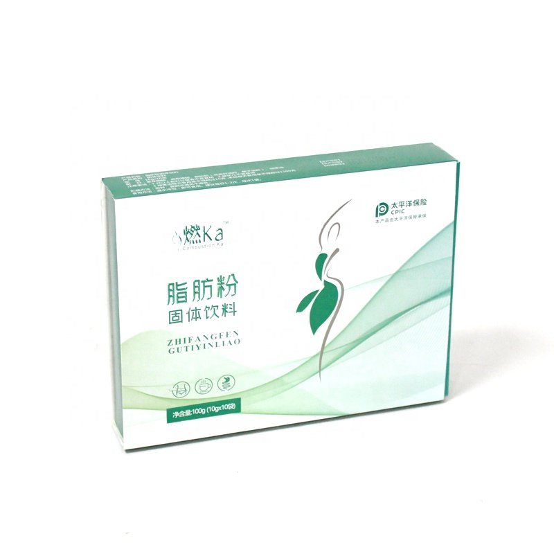 Wholesale custom logo Cheap price Cardboard packaging boxes Beverage paper box for Slimming tea
