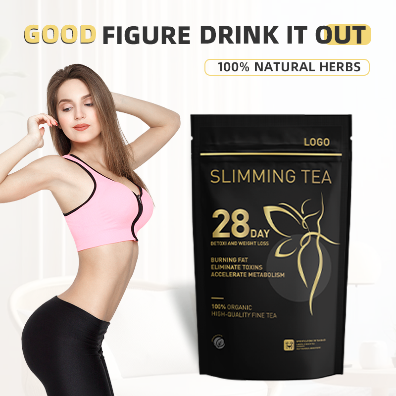 China's best natural herbal slimming tea burning fat loss weight Detoxification 14 days 28 days bodybuilding slimming tea