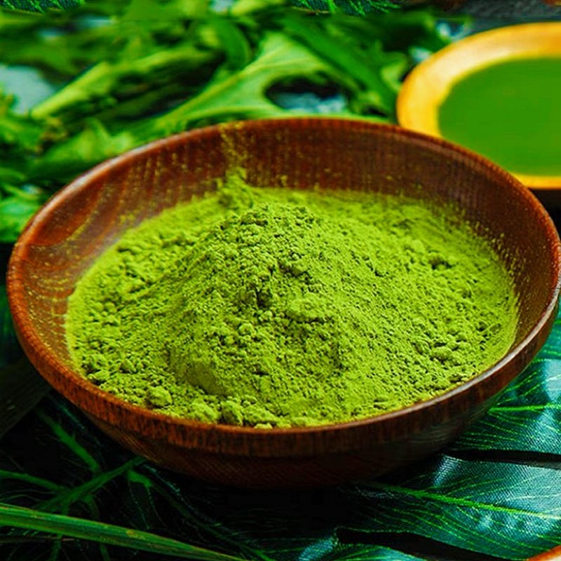 Wholesale Supplier's Ceremonial Grade Organic Blueberry Flavor Matcha Green Tea Powder Slimming Tea Custom Cups Bottles New