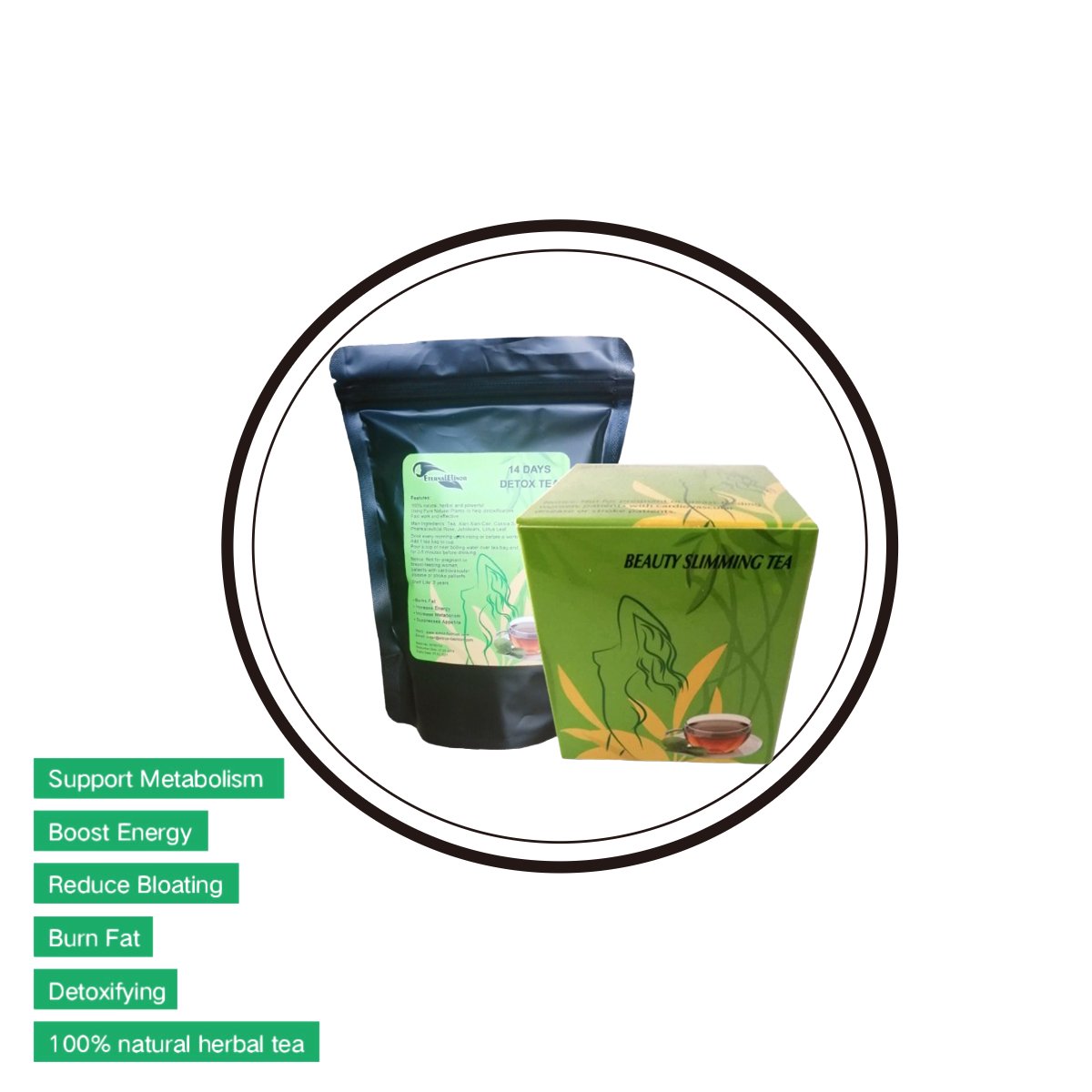 Chine made GMP standard organic slimming milk tea and 14 day detox loss weight fast diet beauty tea true slim