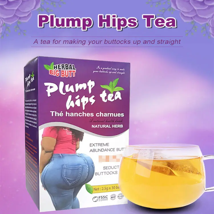 Hip big Butt tea Enhancement Buttock tea Firming Abundant supplements butt costom private label hip up tea