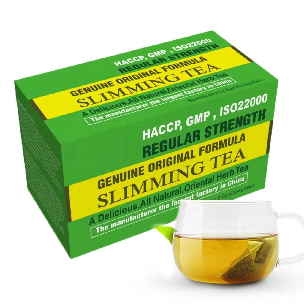 100% natural slim flat belly tea weight loss flat tummy burns body fat appetite boost metabolism detox lose weight slimming tea