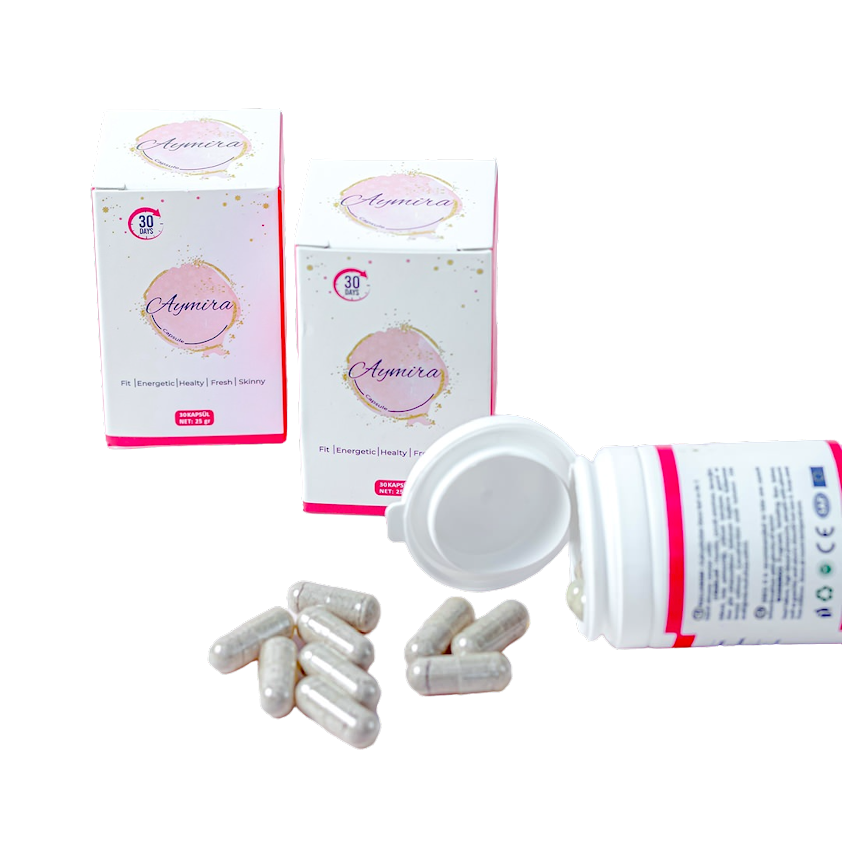 Made In Turkey Herbal Aymira Detox Tea Best Slimming Tea Fit 60 Sachets in 1 Month Healthy Slimming
