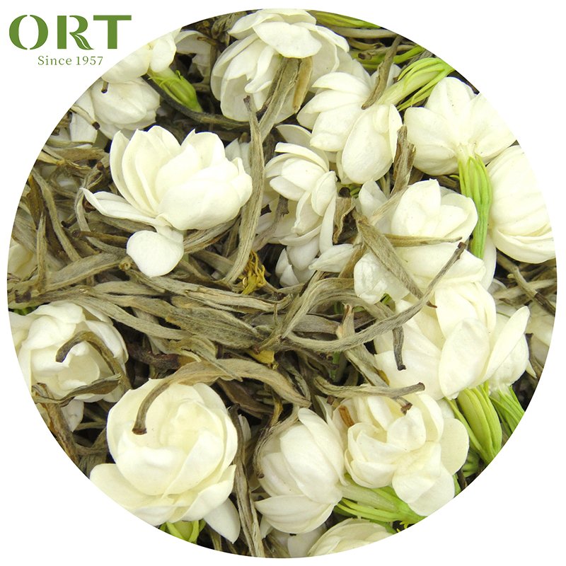 Organic Jasmine silver needle tips green tea