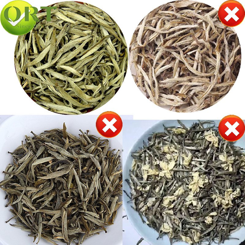 Organic Jasmine silver needle tips green tea