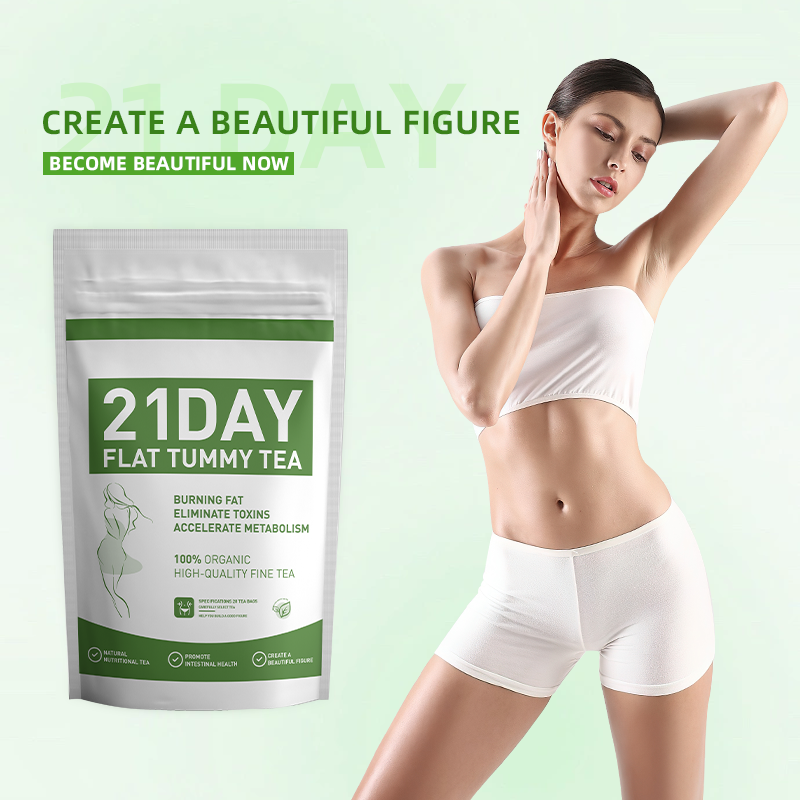21 Days Natural Fast Best Effective Herbal Slimming Tea Weight Loss Liver Detox Tea Private Label Green Tea th et Ventre Plat