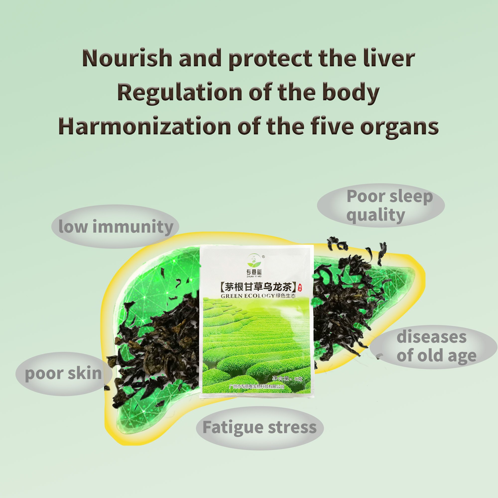 Hot 28 Boxes Of Slimming, Oil-Drainage Body Toning Thatched-Root Licorice Oolong Tea for People With Irregular Diets
