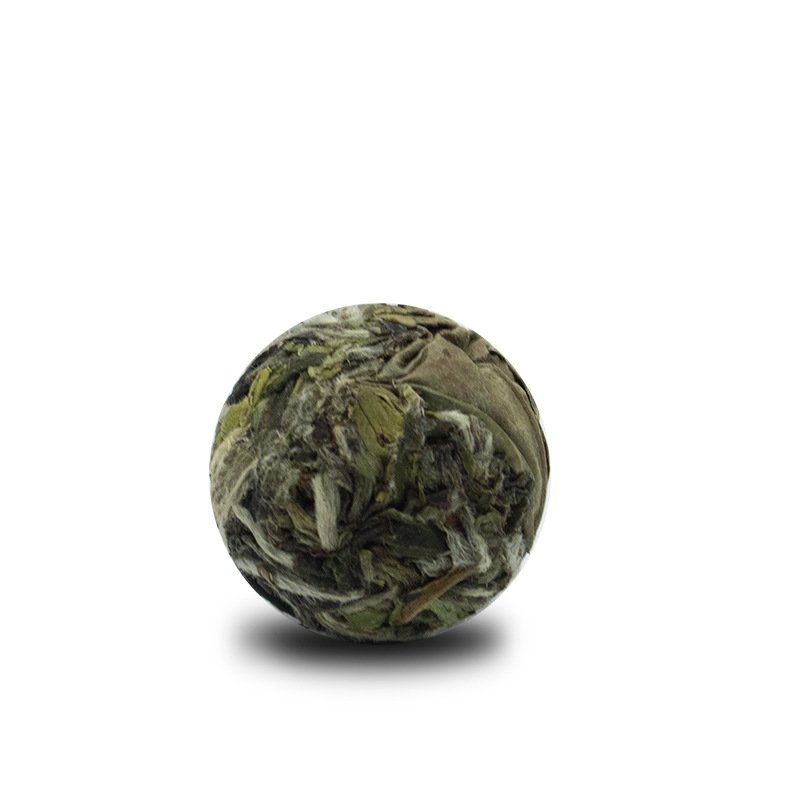 Factory Direct Organic Fuding White Tea 9pcs 45g Dragon Balls Blooming Tea with White Peony Flower Scent Customizable Packaging