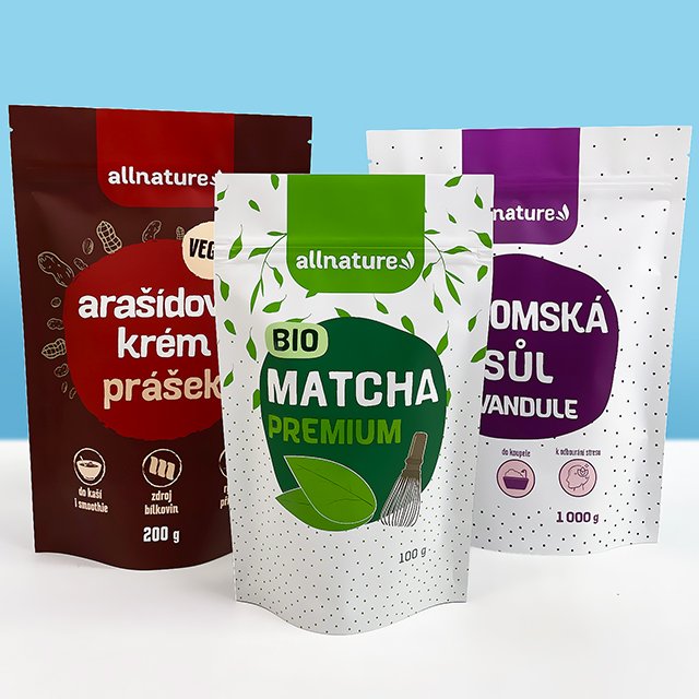Custom Stand Up Resealable Ziplock Packaging Bag Matcha Powder Pouch With Logo Zipper Slimming Tea Food Packaging Bag