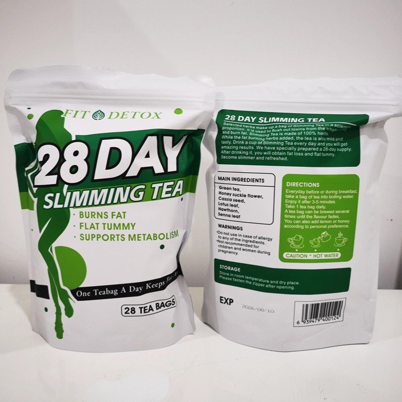 Prof.Ding RTS 100% herbal weight loss burns fat Lose Belly Detox herbal tea 28 days fit tea weight loss tea