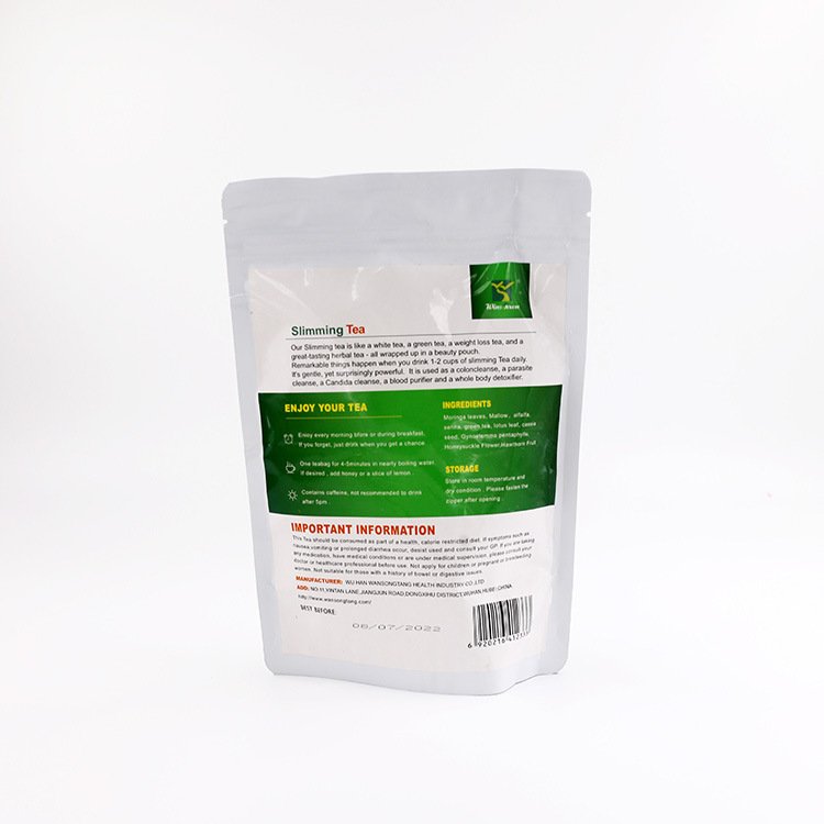 Hot selling wholesale price 21 packs of detoxification and weight loss tea per bag herbal tea