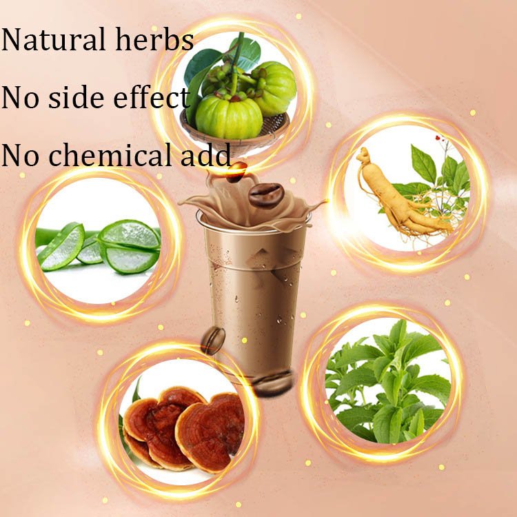 Slim Milk Tea Meal replacement Herbs diet Detox slimming fat burner nutrition shake powder for flat tummy