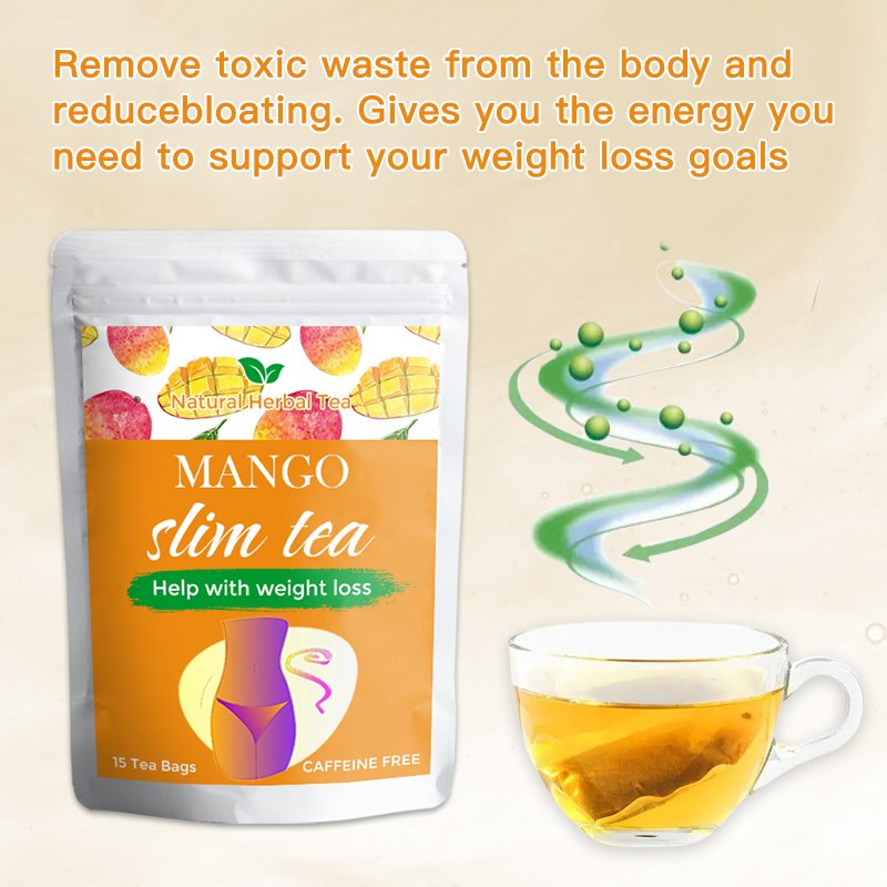 OEM natural flat belly tea herbal tea fat burning senna leaf fruit flavor tea bag