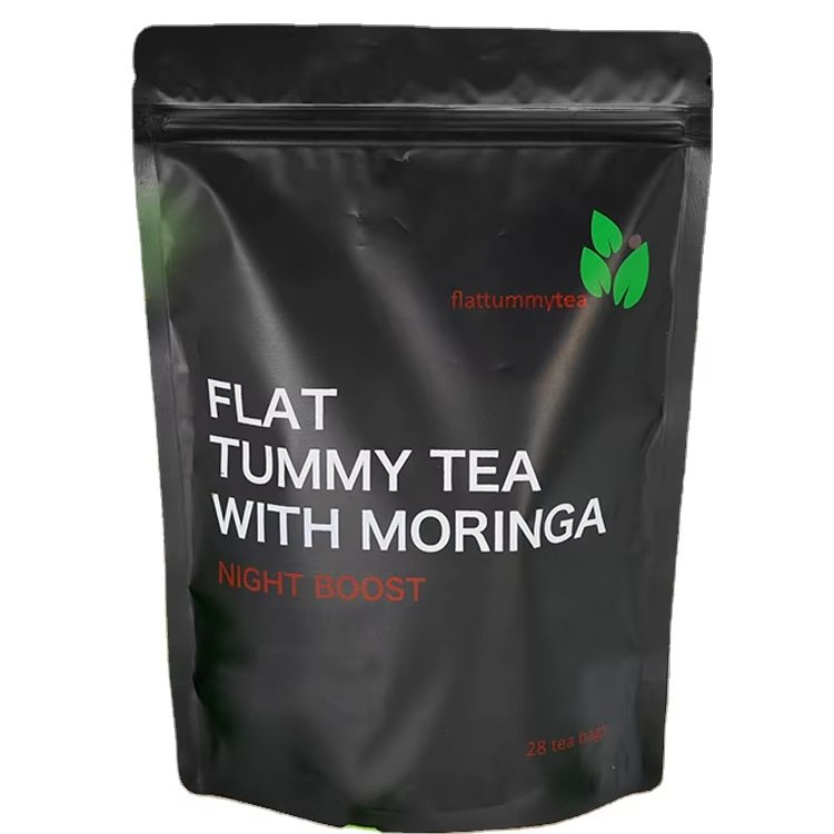 chinaherbs detox flat tummy tea New arrival slim flat tummy with moringa tea bags