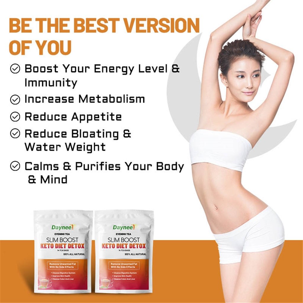 Body Detox Tea Slim boost Keto Diet Detox tea bag sliming tea detox weight loss natural